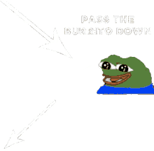 meme frog burito