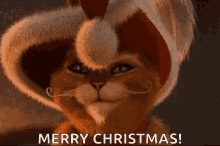 Puss In Boots Christmas GIF - Puss In Boots Christmas Cat GIFs