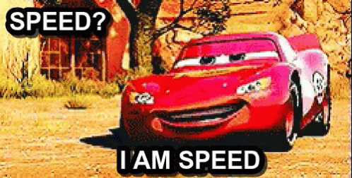 Speed I Am Speed GIF - Speed I Am Speed Lightning Mcqueen ...