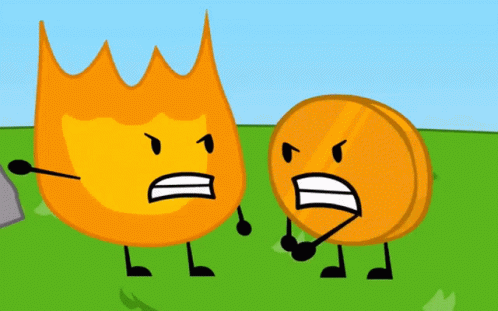Firey and Coiny - Bfb