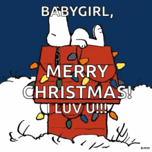 Snoopy Merry Christmas GIF - Snoopy Merry Christmas Love You GIFs