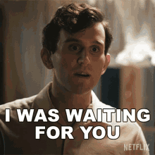 I Was Waiting For You To Come Back Harry Beltik GIF - I Was Waiting For You To Come Back Harry Beltik Harry Melling GIFs