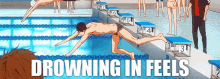 Drowning In Feels Pool GIF - Drowning In Feels Pool Swimming GIFs