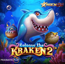 a game called release the kraken 2 shows a shark and octopus