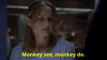 House Md Monkey See Monkey Do GIF - House Md Monkey See Monkey Do GIFs