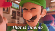 Luigi That Is Cinema GIF - Luigi That Is Cinema Kino GIFs