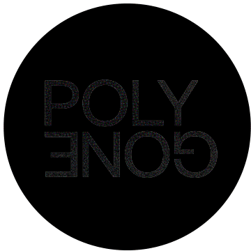 Revue Polygone Sticker - Revue Polygone Logo Stickers