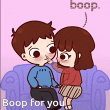 Ollie Boop I Boop You GIF - Ollie Boop I Boop You Gentle Boop GIFs