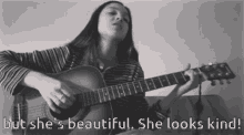 Olivia Rodigo Singing GIF - Olivia Rodigo Singing Guitar GIFs