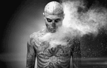 Skeleton Tattoo GIF - Skeleton Tattoo Smoke GIFs