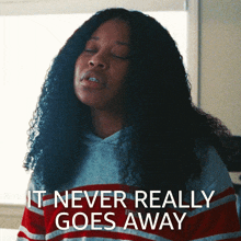 It Never Really Goes Away Dre GIF - It Never Really Goes Away Dre Swarm GIFs