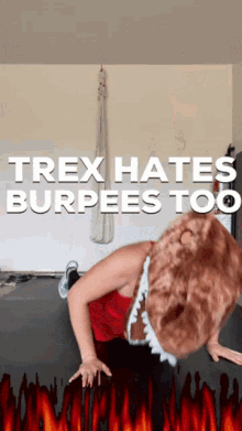 heykaryn ttsl daily cvg fitness trex hates pushups trex hates burpees