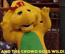 Barney And Friends Bj GIF - Barney And Friends Bj And The Crowd Goes Wild GIFs