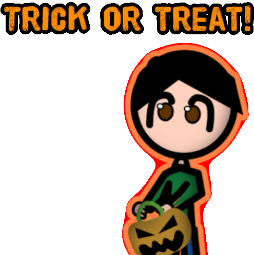 Halloween Candy Sticker - Halloween Candy Trick Or Treat Stickers