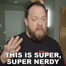 This Is Super Super Nerdy Ryan Bruce GIF - This Is Super Super Nerdy Ryan Bruce Fluff GIFs