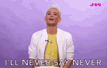 Ill Never Say Never Never Ending GIF