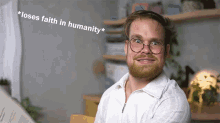 Loses Faith In Humanity Gregory Brown GIF - Loses Faith In Humanity Gregory Brown Asapscience GIFs
