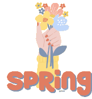 Spring Season Sticker - Spring Season Flower Stickers