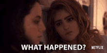 What Happened Willow Shields GIF - What Happened Willow Shields Serena Baker GIFs