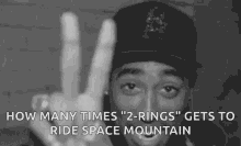 Peace How Many Times GIF - Peace How Many Times Space Mountain GIFs