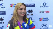 South American Athletic Star Athletic Star Interview GIF - South American Athletic Star Athletic Star Interview Teen Atheltic Star Interview GIFs