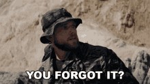 You Forgot It Clay Spenser GIF - You Forgot It Clay Spenser Seal Team GIFs