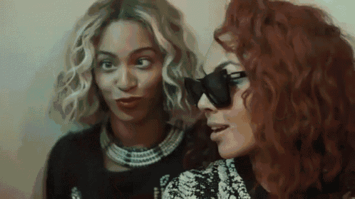 beyonce funny face gif