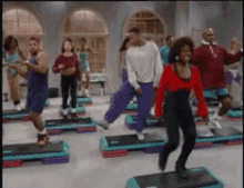 Me At Exercise Class GIF