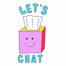 lets chat tissue box tissues connection mtv