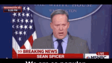 Seann Spicer GIF - Sean Spicer Report GIFs