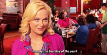 Best. Day. GIF - Leslie Knope Galentines Parksand Recreation GIFs