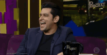 Laughing Leo Magalhaes GIF - Laughing Leo Magalhaes Programa Do Porchat GIFs