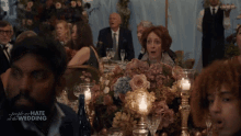 Shocked The People We Hate At The Wedding GIF - Shocked The People We Hate At The Wedding Oh My God GIFs