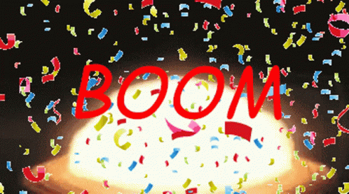 Celebratory Boom Boom GIF - Celebratory Boom Boom Explosion GIFs