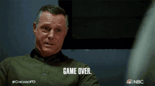 Game Over Hank Voight GIF - Game Over Hank Voight Chicago Pd GIFs