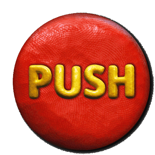 Push Button Sticker - Push Button Clay Stickers