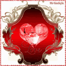 Mr Geekyle Heart GIF - Mr Geekyle Heart Spin GIFs