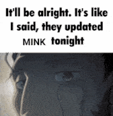 Mink Piece Updated GIF - Mink Piece Updated Tonight GIFs