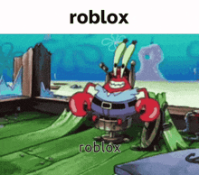 Roblox Meme GIF - Roblox Meme Mr Krabs GIFs