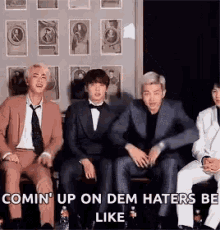 Rap Monster Coming Up On Dem Haters GIF - Rap Monster Coming Up On Dem Haters Bts GIFs