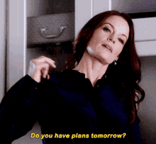 pretty little liars ashley marin do you have plans tomorrow any plans for tomorrow laura leighton