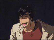 City Hunter Ryo Saeba GIF - City Hunter Ryo Saeba Embarrased GIFs
