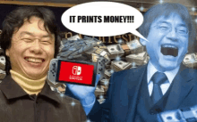 It Prints Money Switch GIF - It Prints Money Switch Nintendo GIFs