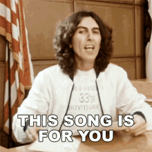 This Song Is For You George Harrison GIF - This Song Is For You George Harrison This Song GIFs