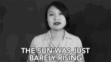 The Sun Was Just Barely Rising Sunrise GIF - The Sun Was Just Barely Rising Sunrise Early GIFs