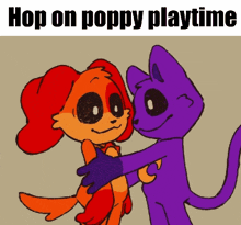 Poppy Playtime Kiss GIF - Poppy Playtime Kiss Hug GIFs