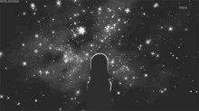Silhouette Stars GIF - Silhouette Stars Black And White GIFs