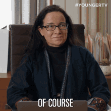 Of Course Cass Dekennessy GIF - Of Course Cass Dekennessy Janeane Garofalo GIFs