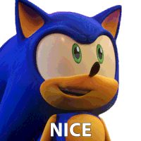 Nice Sonic The Hedgehog Sticker