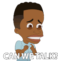 Can We Talk Elijah Sticker - Can We Talk Elijah Big Mouth Stickers